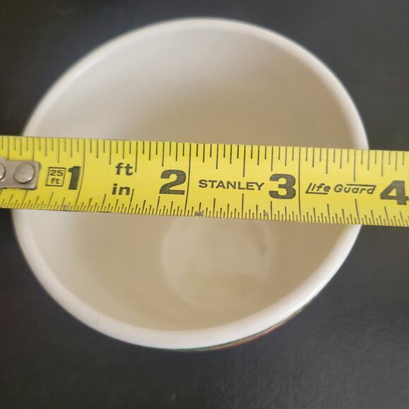 Vintage Oneida Christmas Palm Tree Cups Mugs Sand Dollars Starfish Set of 4 Rare - Picture 11 of 12